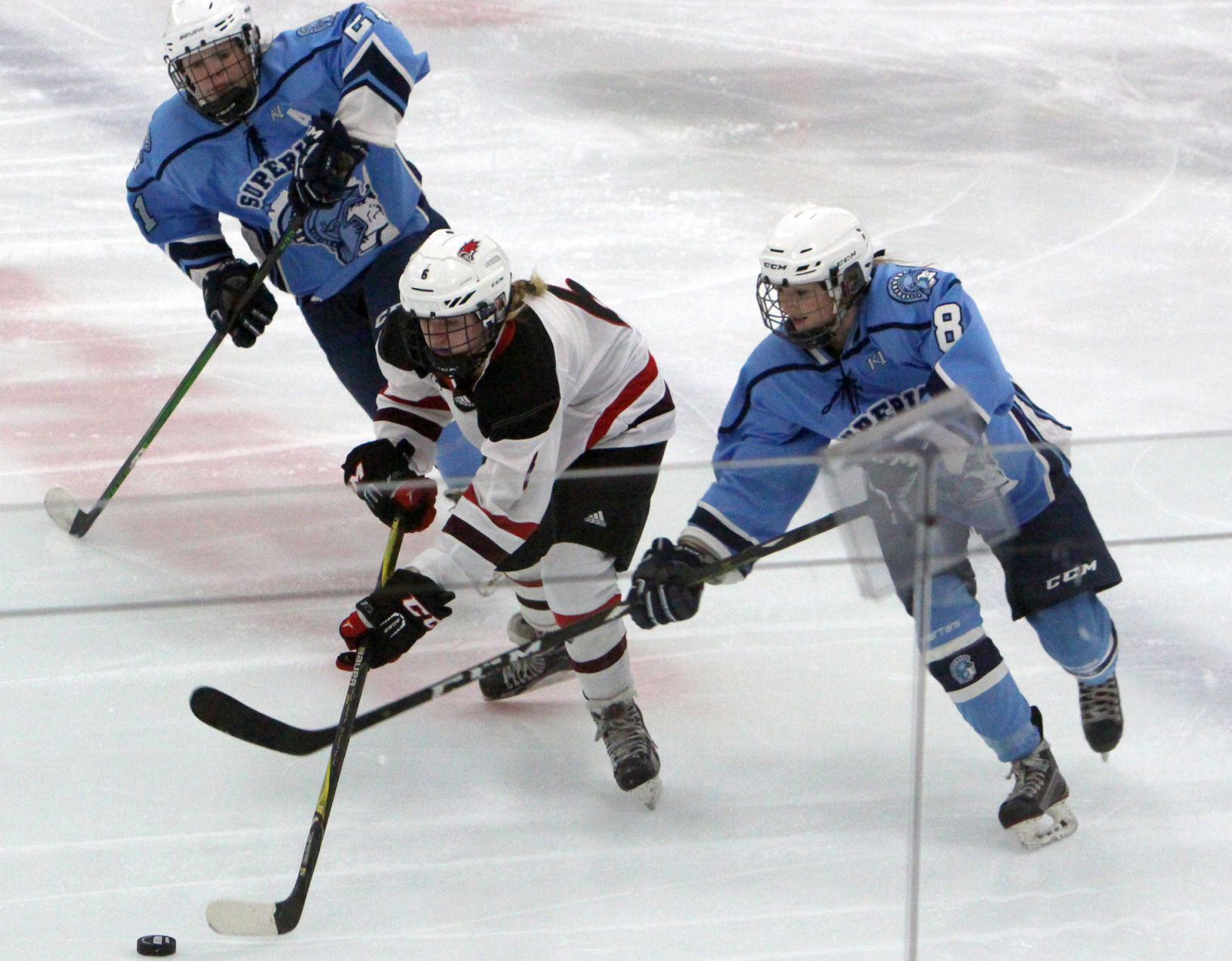Superior at Chippewa Falls/Menomonie girls hockey 11-23-21